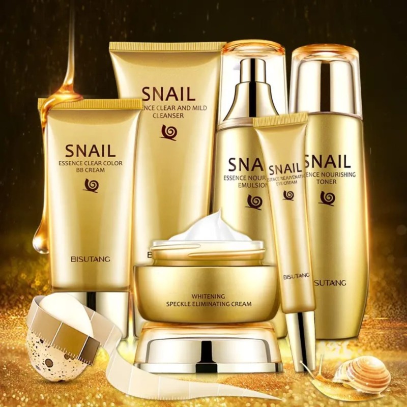 Red Ginseng Skincare Factory - Snail Whitening Facial Care Kit