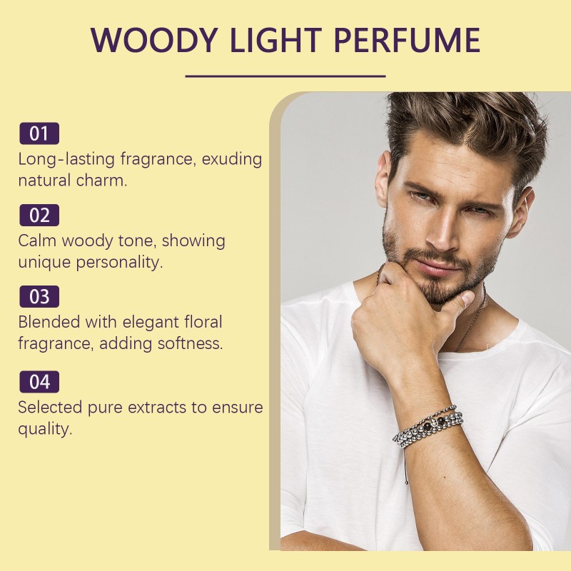 Men's Cologne Factory - Woody Elegant Fresh Light Perfume
