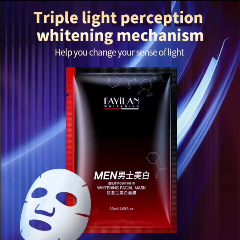 Men's Mask Manufacturer - Whitening Sheet Mask OEM