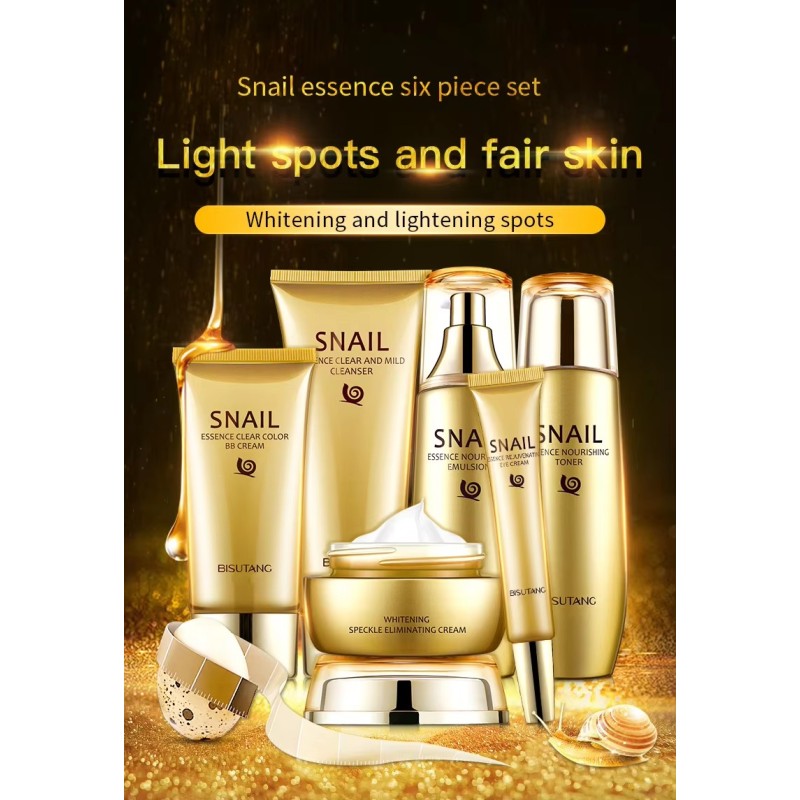 Red Ginseng Skincare Factory - Snail Whitening Facial Care Kit