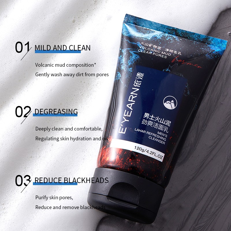 Men's Cleanser Factory - Foaming Exfoliating Deep Cleaning