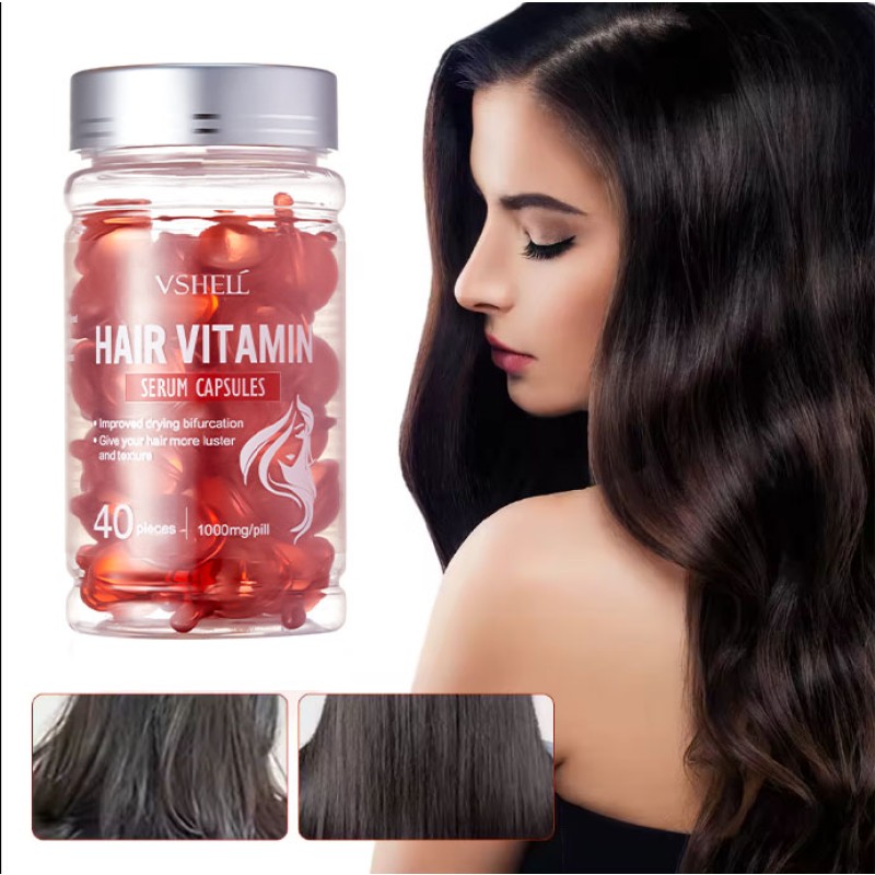Hair Growth Serum Factory - Vitamins Capsule Custom Design