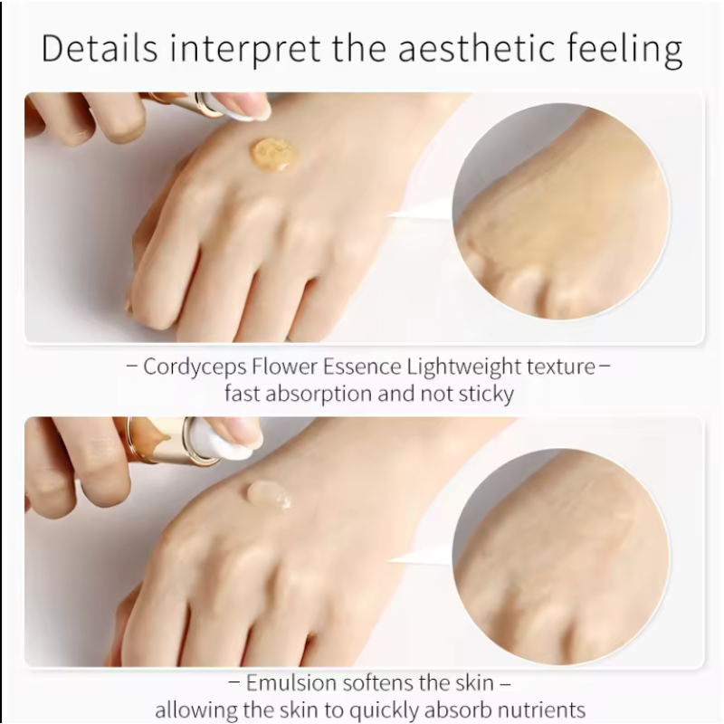 Cordyceps Serum Set Factory - Mushroom Peptides Anti Aging