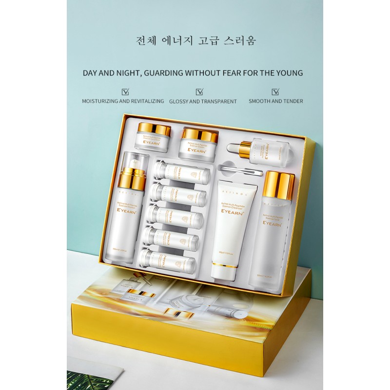 Korean Skincare Kit Supplier - 11pcs Retinol Multi Peptides Set