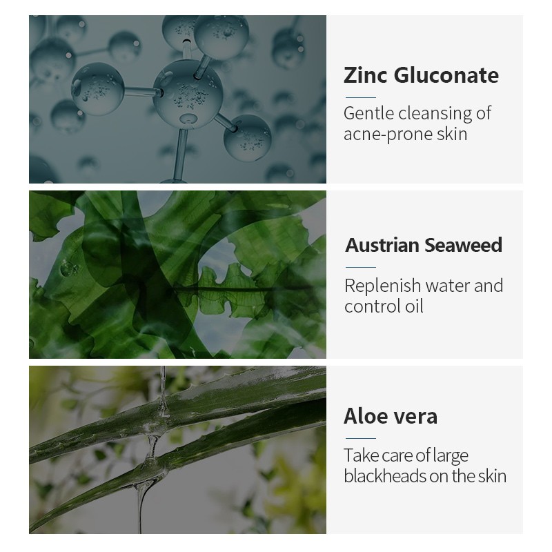 Men's Face Wash Supplier - Sea Salt Anti-Acne Purifying