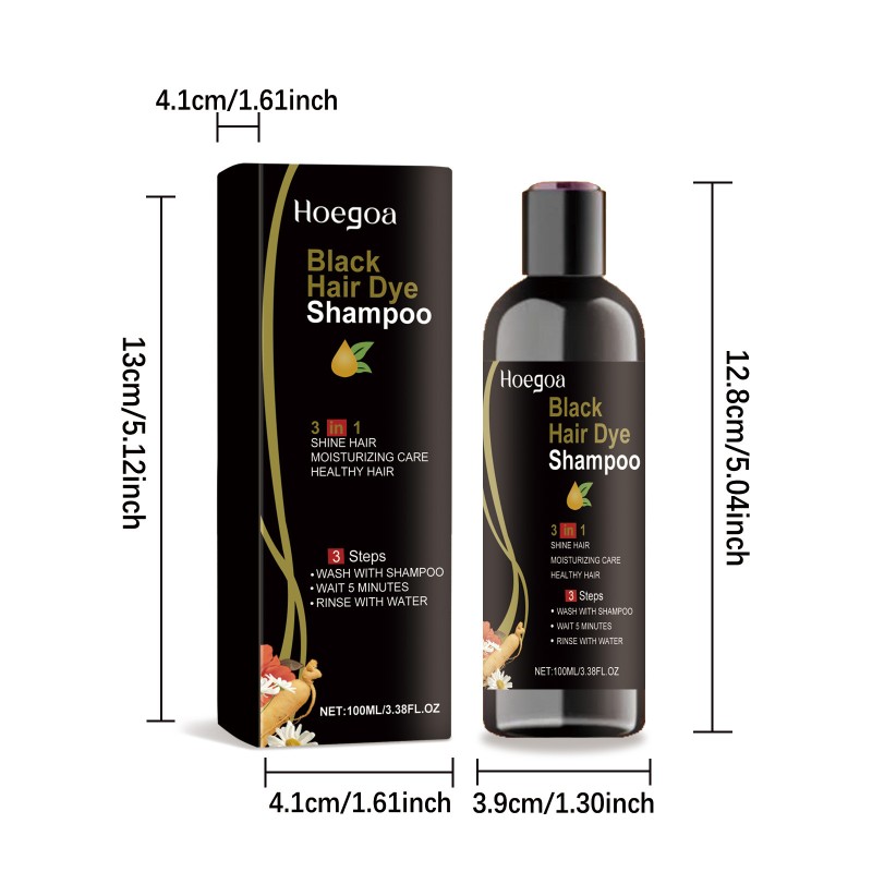 Herbal Shampoo Supplier - Black Hair Dye Gentle Clean