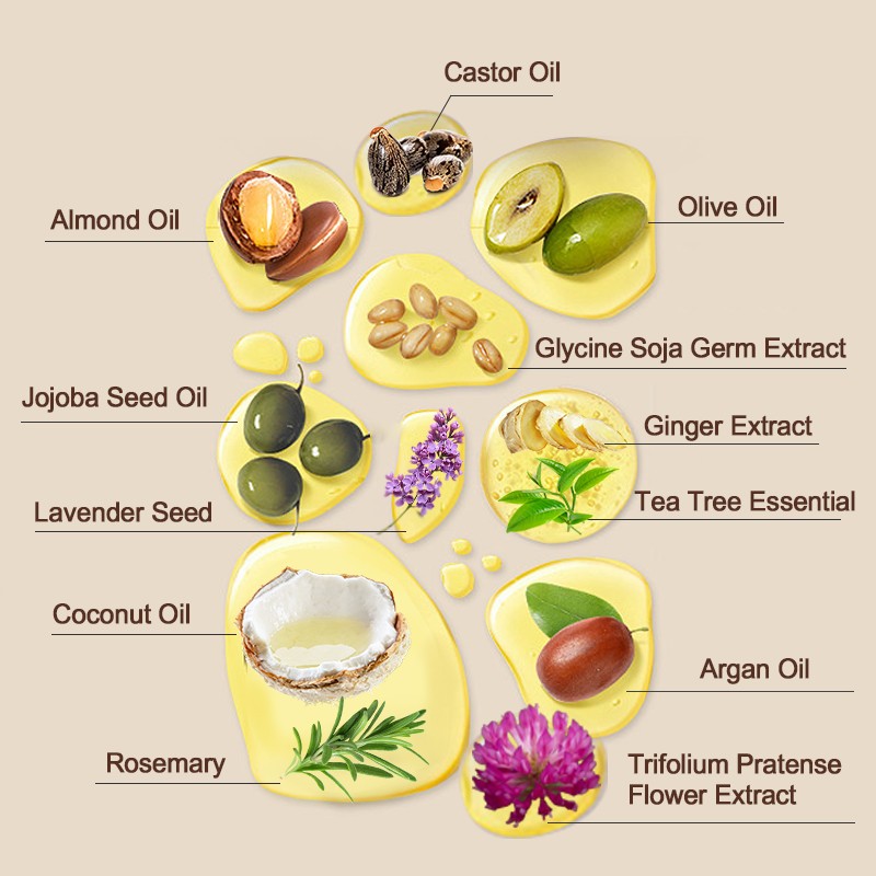 Hair Care Oil Supplier - Castor Oil Plant Extract Shiny