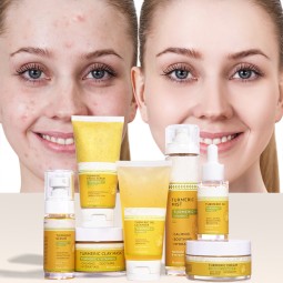 Turmeric Skincare Manufacturer - Private Label Anti Acne Dark Spot Whitening