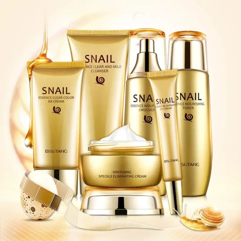 Red Ginseng Skincare Factory - Snail Whitening Facial Care Kit
