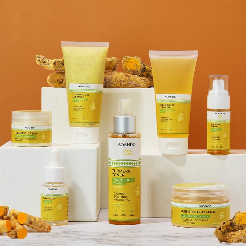 Turmeric Skincare Manufacturer - Private Label Anti Acne Dark Spot Whitening