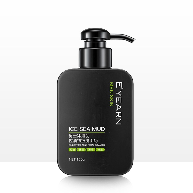 Men's Face Wash Supplier - Sea Salt Anti-Acne Purifying