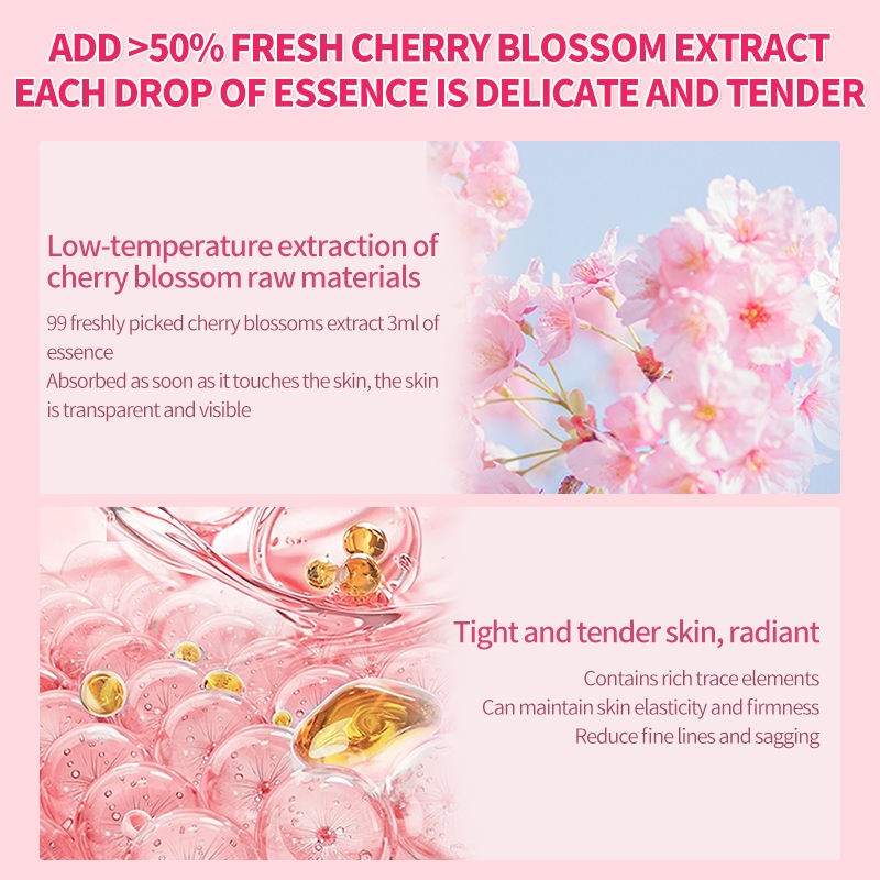 Sakura Skincare Kit Supplier - 8 Piece Hydrating Brightening Set