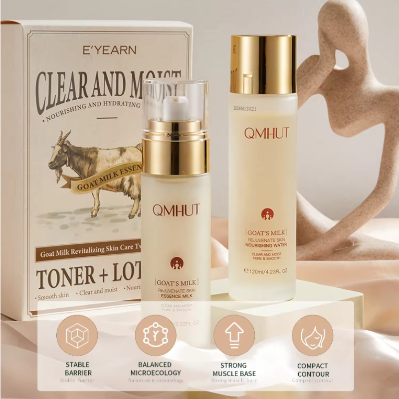 Goat Milk Facial Set Factory - 2 Piece Moisturizing Starter Kit