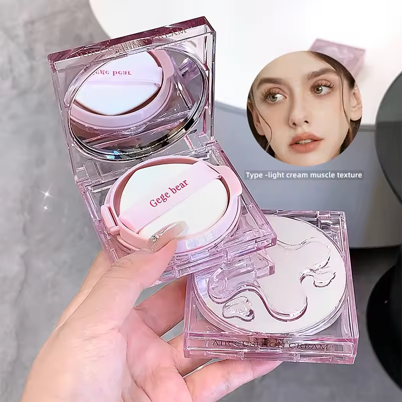 Air Cushion Foundation Custom - Radiant Moisturizing Light Luxury Design Artistic