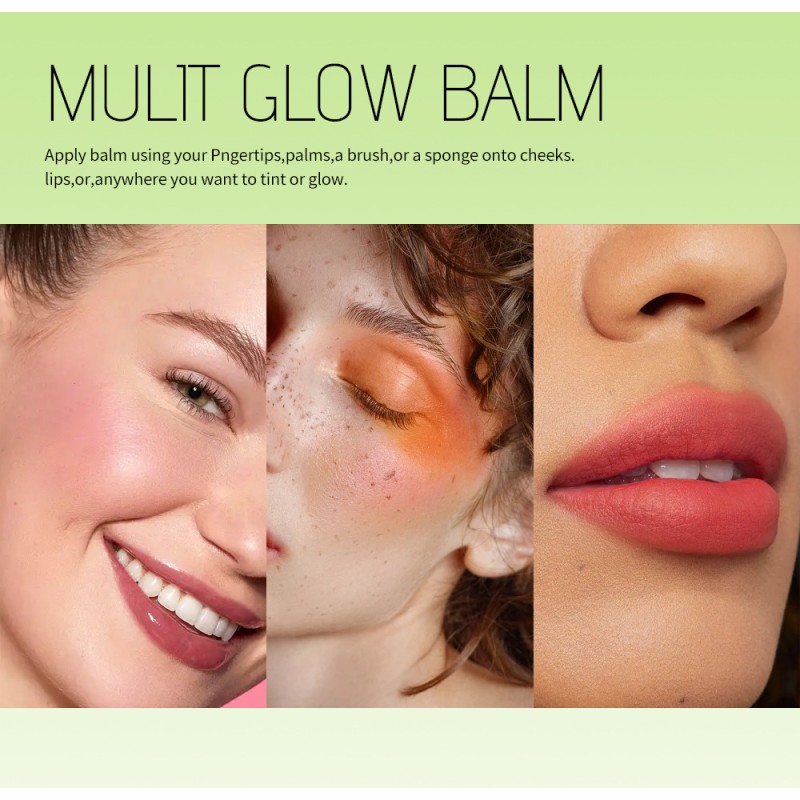 Cream Blush Stick New Arrival - Natural Matte High Pigment Cheek Lip Tint