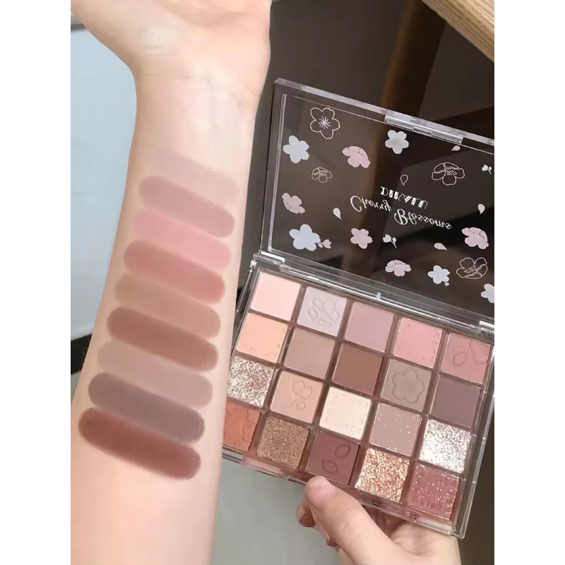 Eye Shadow Palette Manufacturer - 20 Color Earth Tone Pearly Matte Waterproof