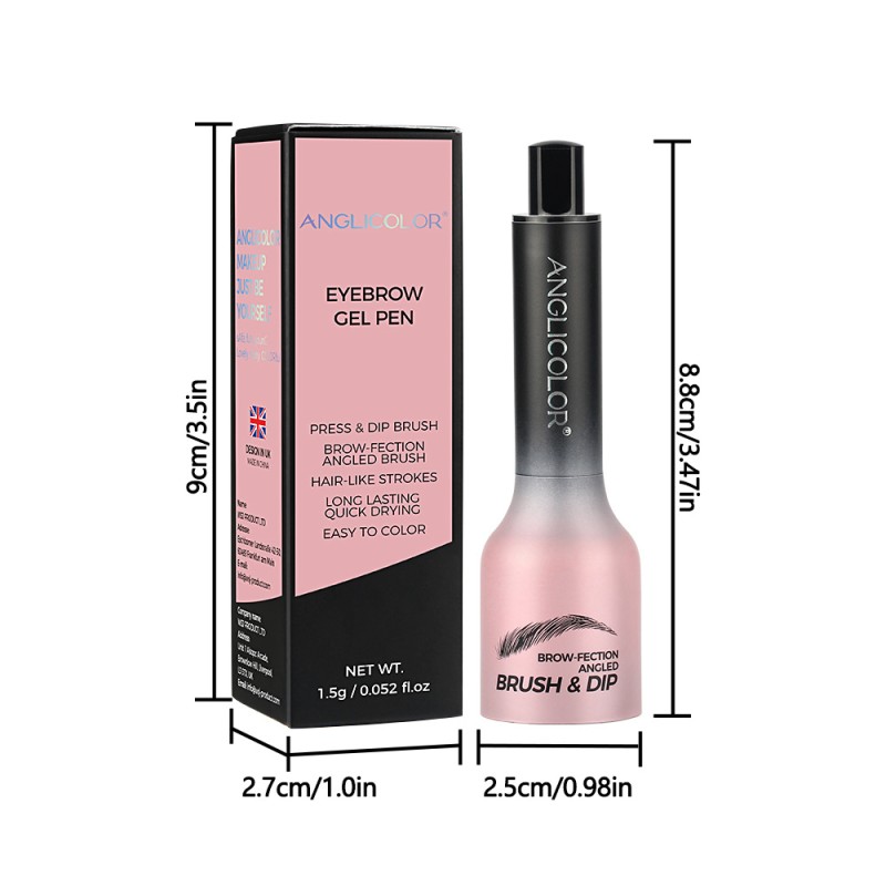 Eyebrow Gel Hot Selling - Vegan Waterproof Long-lasting Custom Logo Smudge-Free