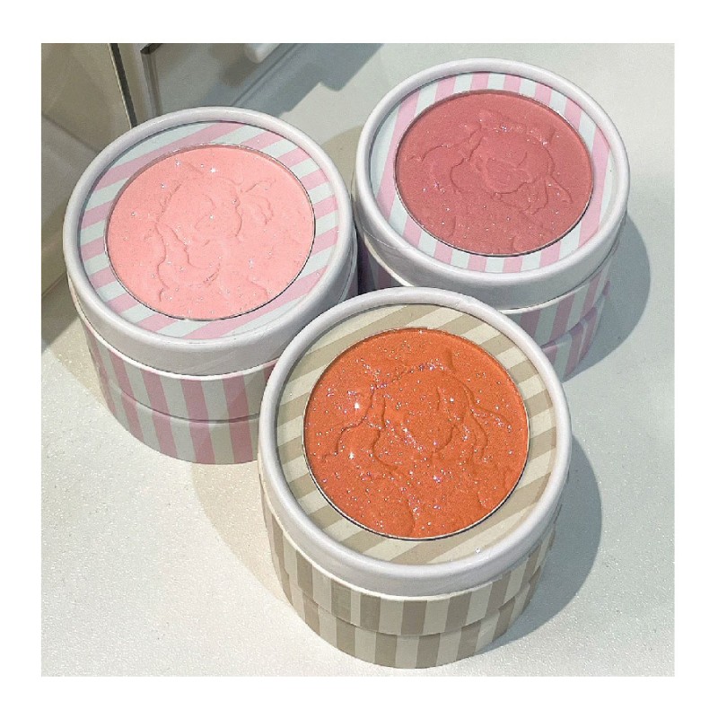 Relief Blush Factory - White Bare Makeup Powder Fine Glossy Matte Grooming