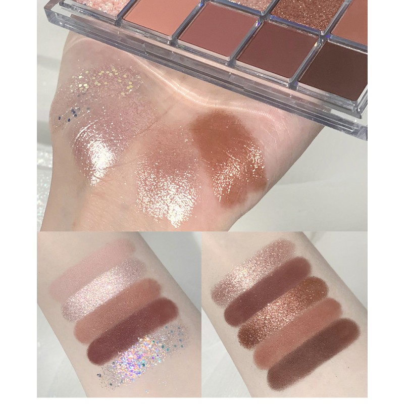 Eye Shadow Palette Manufacturer - 10 Color Earth Blue Matte Pearl Live Stream