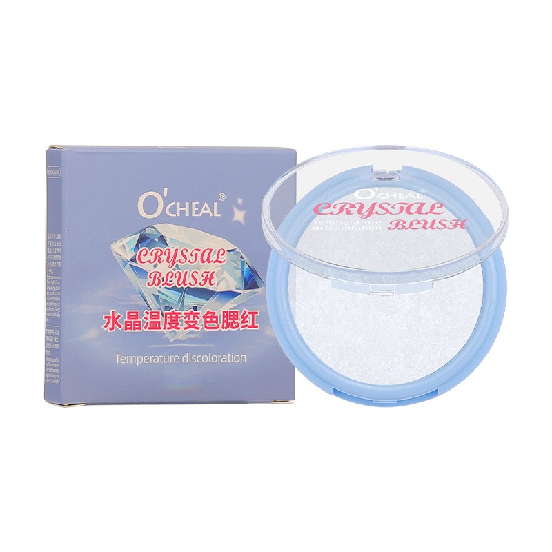 Crystal Blush Cream Manufacturer - Temperature Changing Transparent Fine Flash