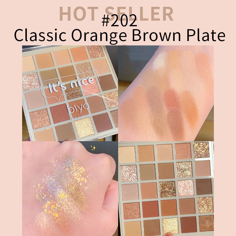 Eye Shadow Palette Wholesale - 25 Color Multichrome Glitter Organic Clear Case