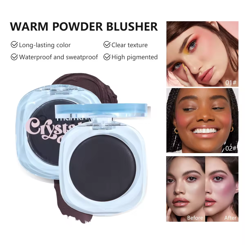 Blush Cream Private Label - 6 Color Color Changing Waterproof Creamy Formula