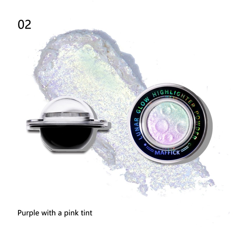 Highlighter Powder New Arrival - Chameleon Shimmer Lunar Glow Contour Makeup