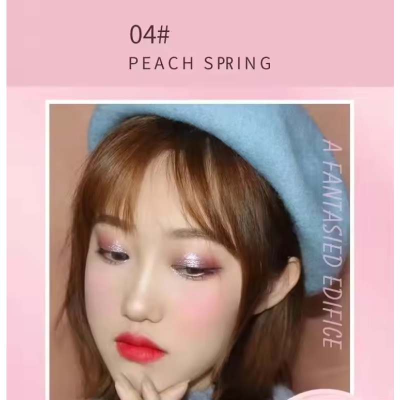 Blush Palette Manufacturer - Peach Orange Pink Shimmer Matte Contouring