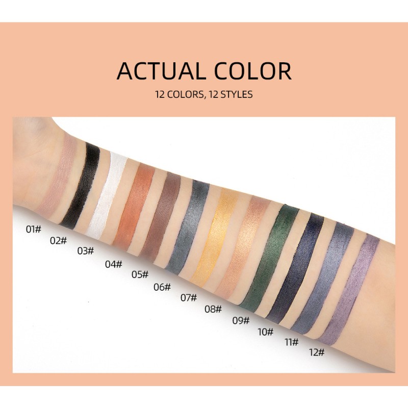 Eye Shadow Stick Wholesale - Pearl Glitter High Gloss Non Smudge Easy Color