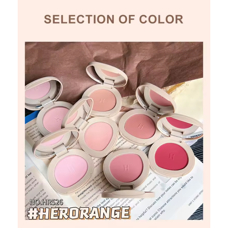 Matte Blush Wholesale - High Coverage 3D Floating 7 Color Powder Cosmetic