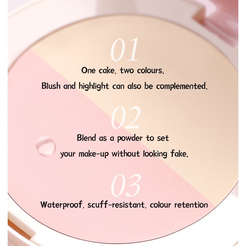 Blusher Pallet Factory - Dual Color High Pigment Waterproof Duochrome Powder