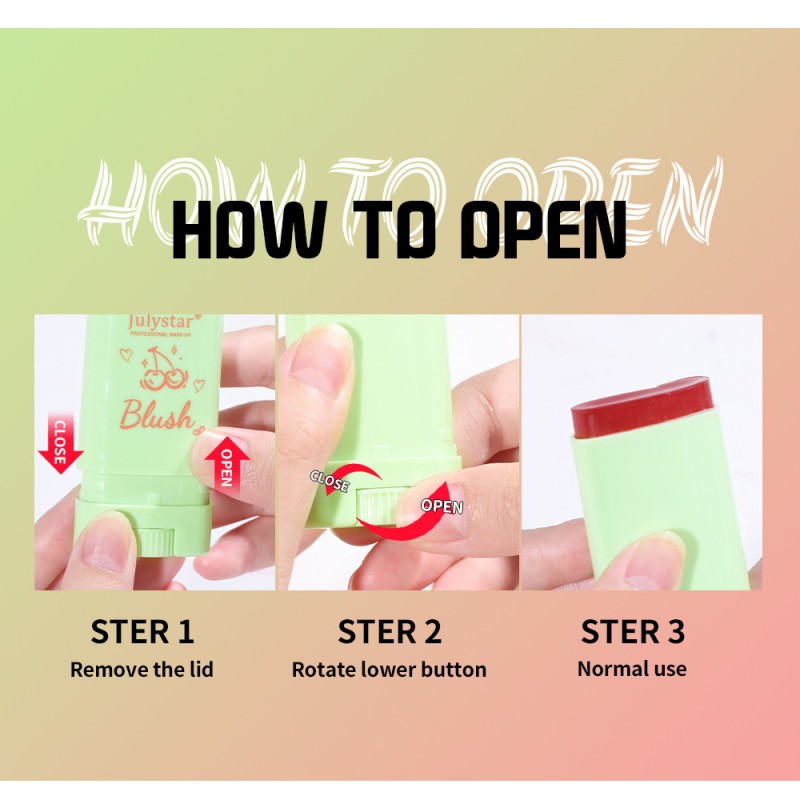 Cream Blush Stick New Arrival - Natural Matte High Pigment Cheek Lip Tint