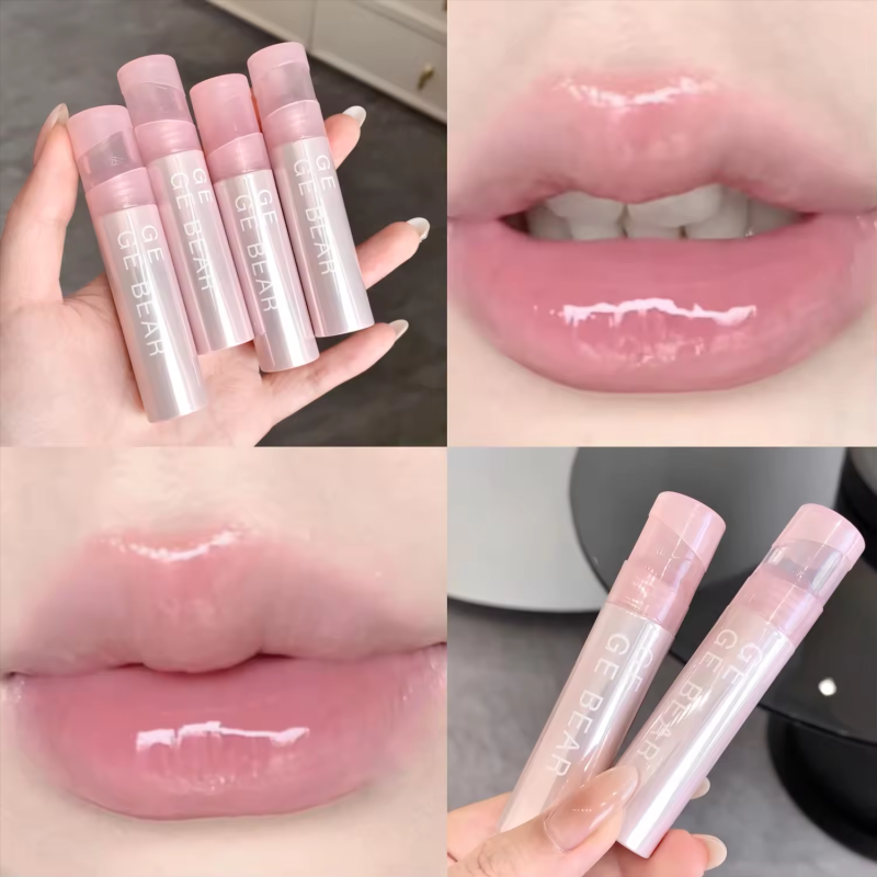Lip Gloss Private Label - 6 Color Smudge Proof Hydrating Volumizing Mirror