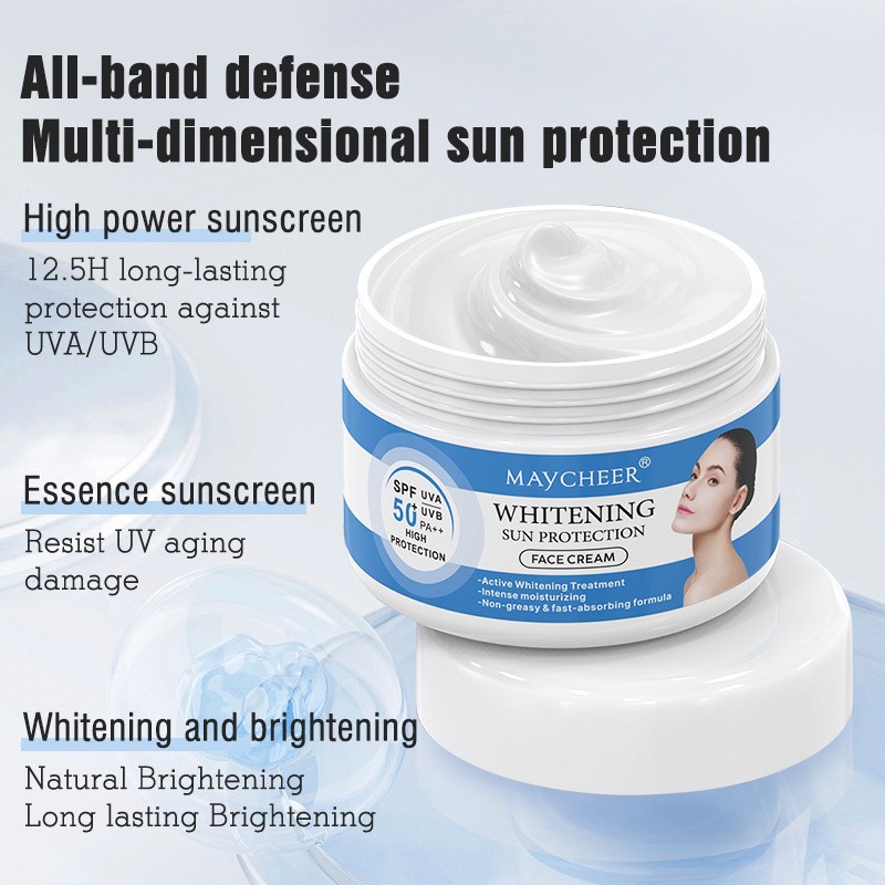 Whitening Cream Factory - SPF 50 Face Suncream Moroccan Skin Care New Arrival