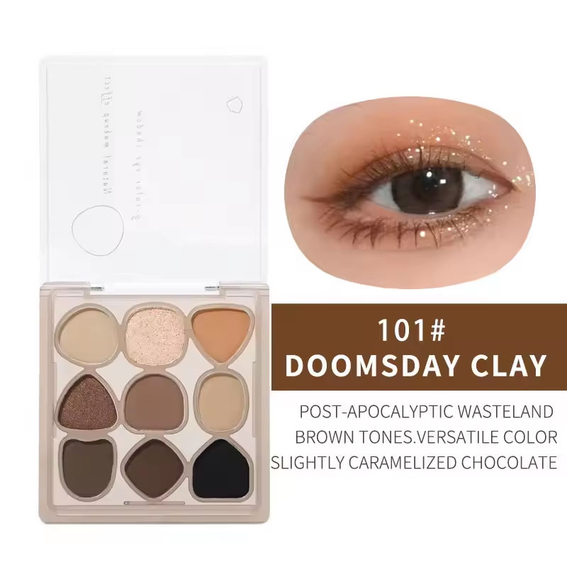 Eye Shadow Palette Bulk Supplier - 9 Color Neon Waterproof Long Lasting Ready Ship