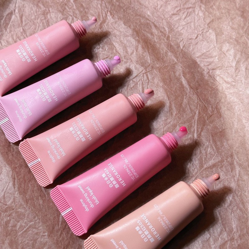 Liquid Blush Supplier - Light Transparent Long Lasting Red Low Saturation High Brightness