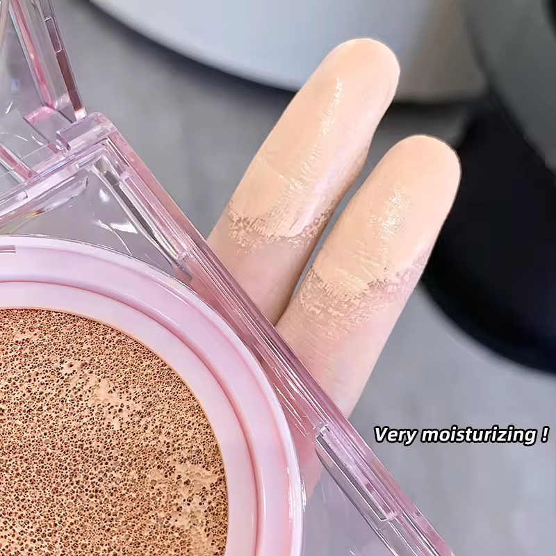 Air Cushion Foundation Custom - Radiant Moisturizing Light Luxury Design Artistic