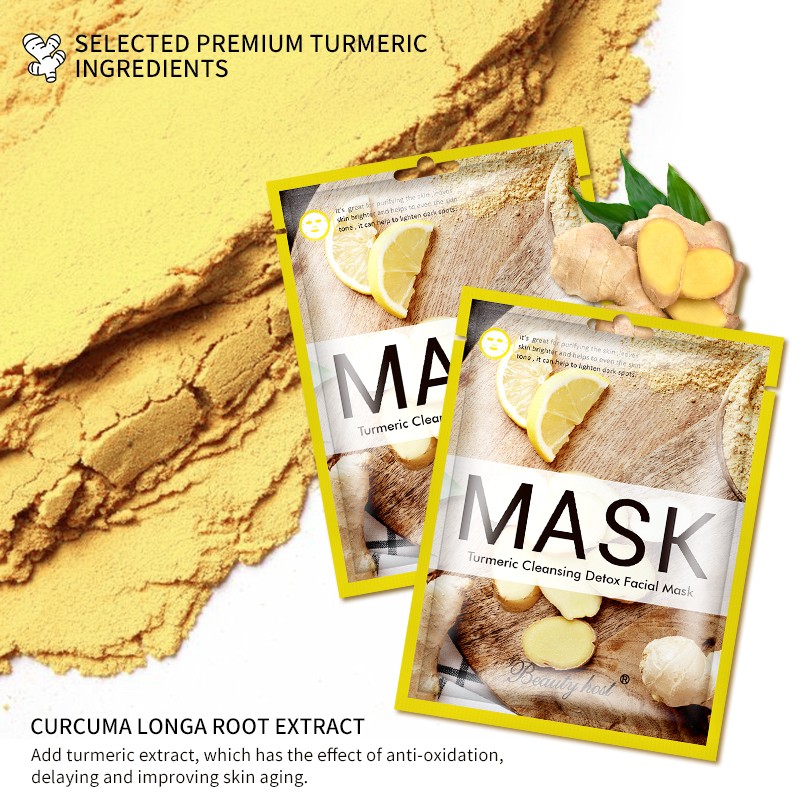 Turmeric Face Mask Supplier - Blackhead Removal Organic Anti Acne