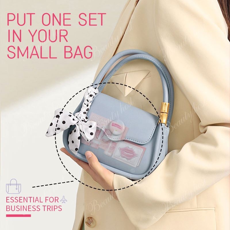 Lip Care Set Factory - 5 Piece Travel Organic Scrub