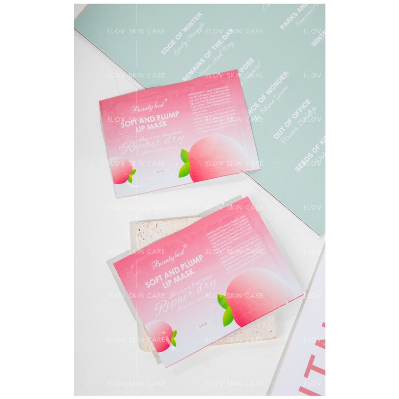 Lip Care Set Factory - 5 in 1 Peach Hydrating Kit
