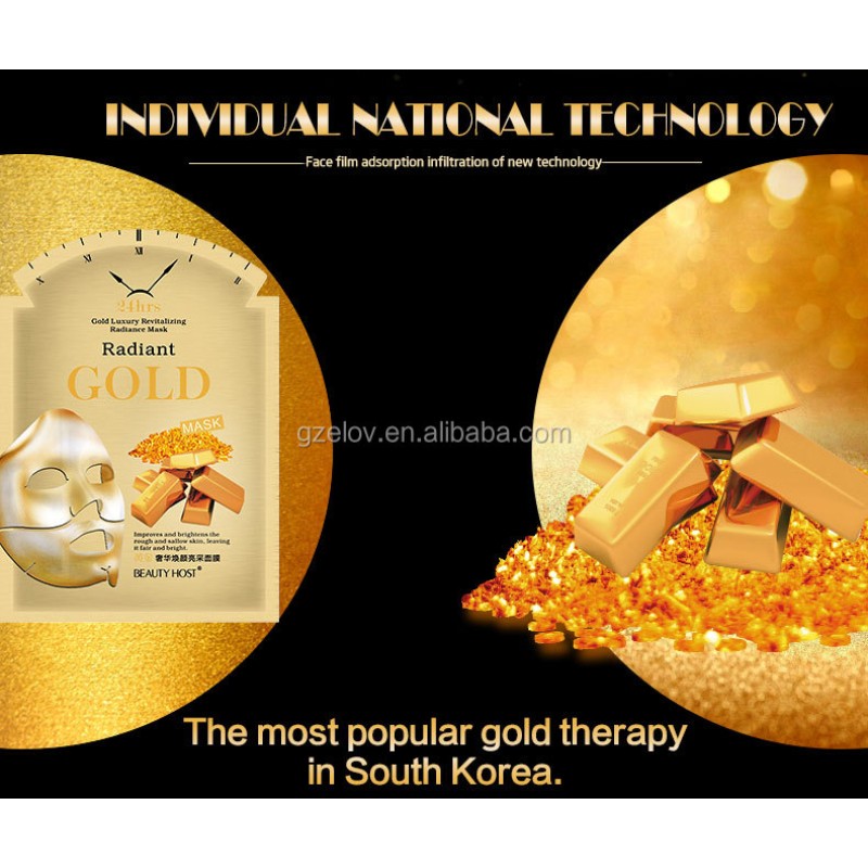 Gold Facial Mask Factory - Luxury Reduce Wrinkle Moisturizing