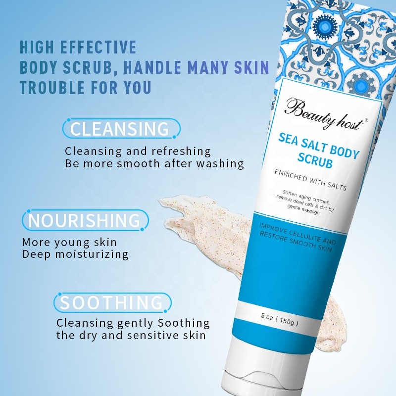 Body Scrub Manufacturer - Sea Salt Soothing Hydrating
