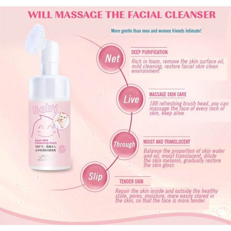 Rose Facial Cleanser Supplier - 2 in 1 Makeup Removal