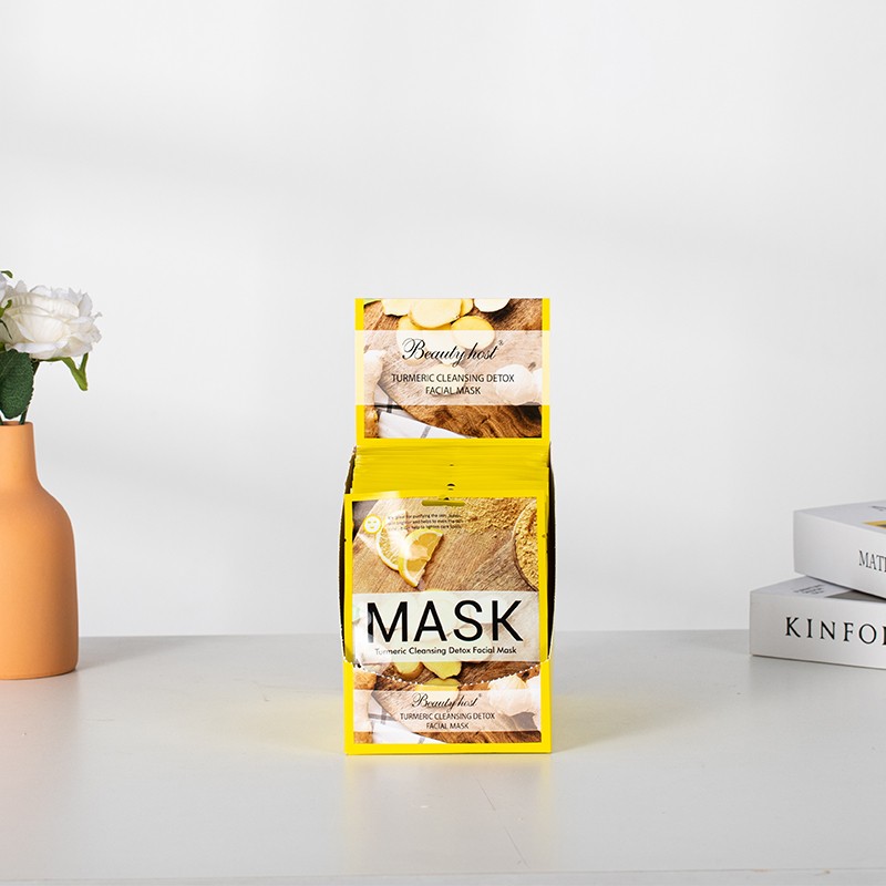 Turmeric Sheet Mask Supplier - Organic Anti Aging OEM