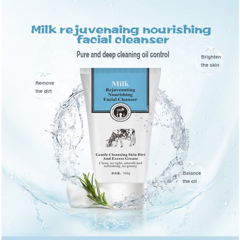 Milk Face Wash Manufacturer - Silky Oil Control Acne Treatment