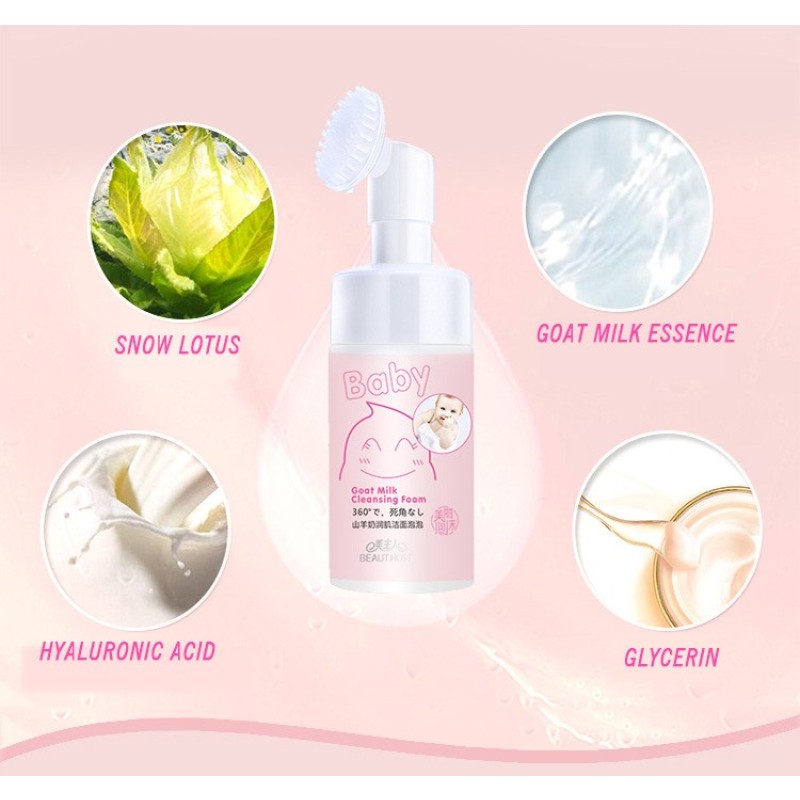 Rose Facial Cleanser Supplier - 2 in 1 Makeup Removal