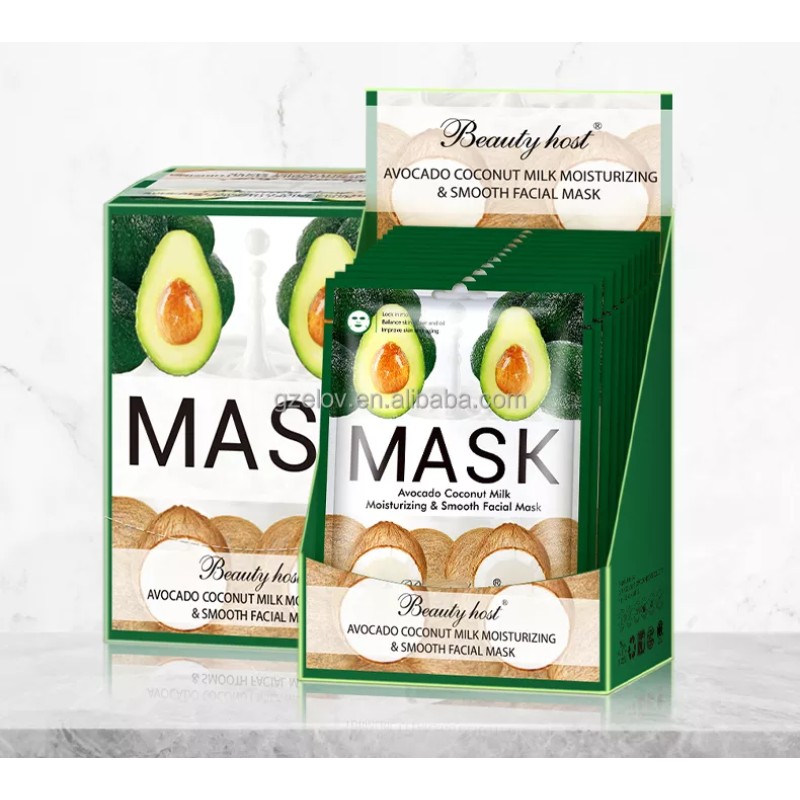 Coconut Mask Factory - Avocado Hydrating Anti-Aging Custom