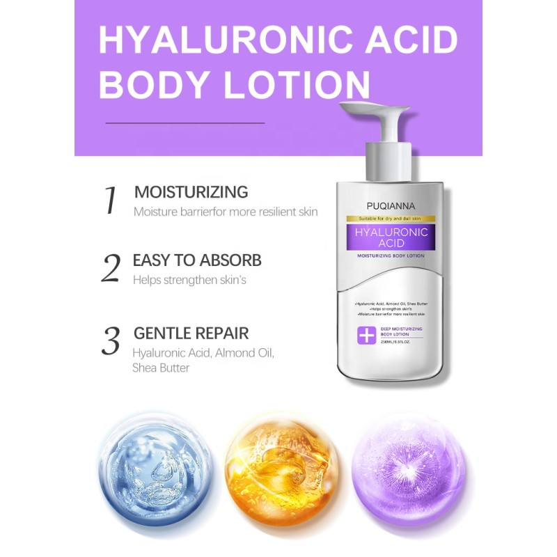 Body Lotion Supplier - Hand Foot Hyaluronic Acid Whitening