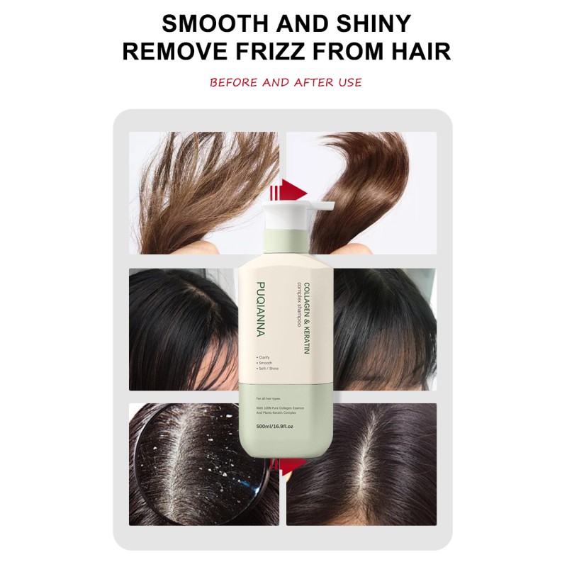 Hair Care Set Manufacturer - Collagen Keratin Shampoo Conditioner