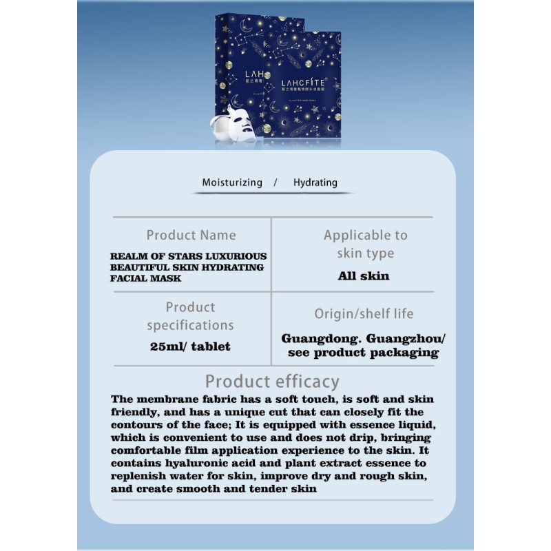 Facial Mask Manufacturer - Hydrating Anti Wrinkle Firming Whitening